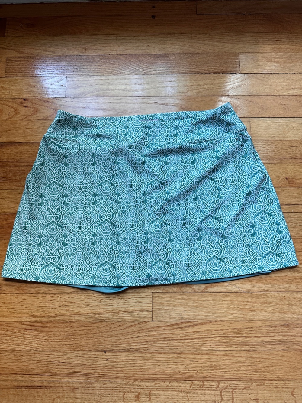 Tommy Bahama Everyday Active Green White Print Golf Tennis Skort XL